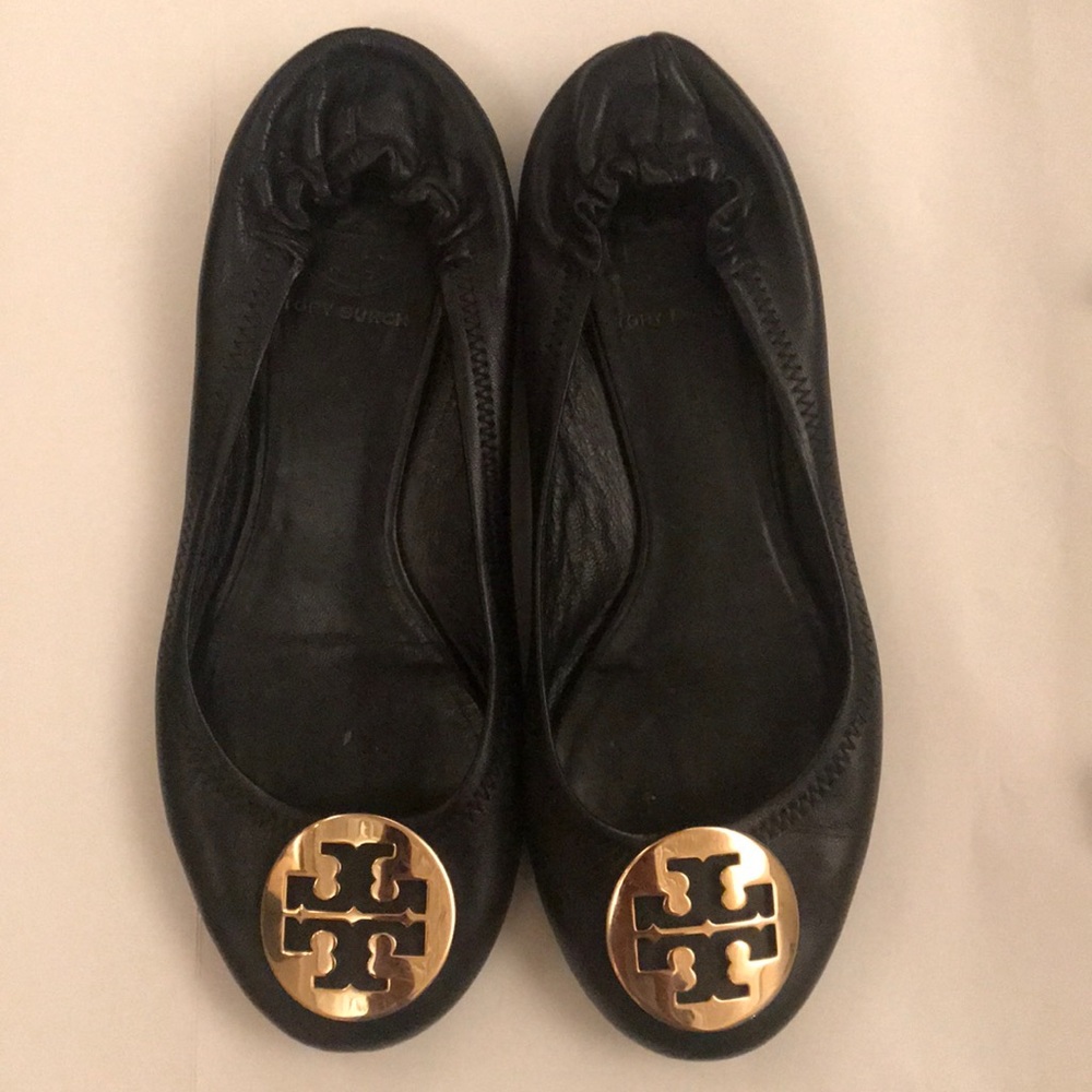 Tory Burch Black Leather size 8US